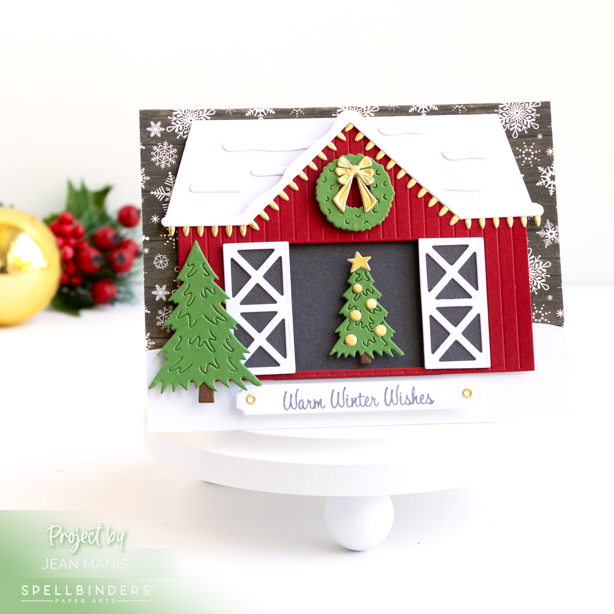 Spellbinders | Country Christmas Barn