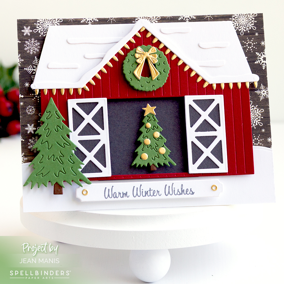 Spellbinders | Country Christmas Barn