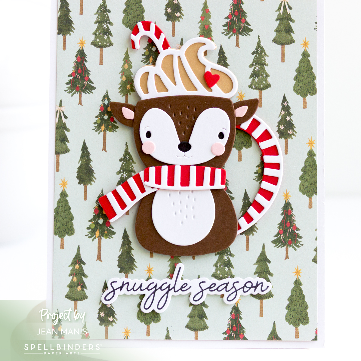 Spellbinders | Reindeer Mug Christmas Card
