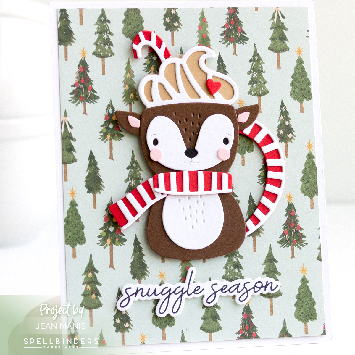 Spellbinders | Reindeer Mug Christmas Card