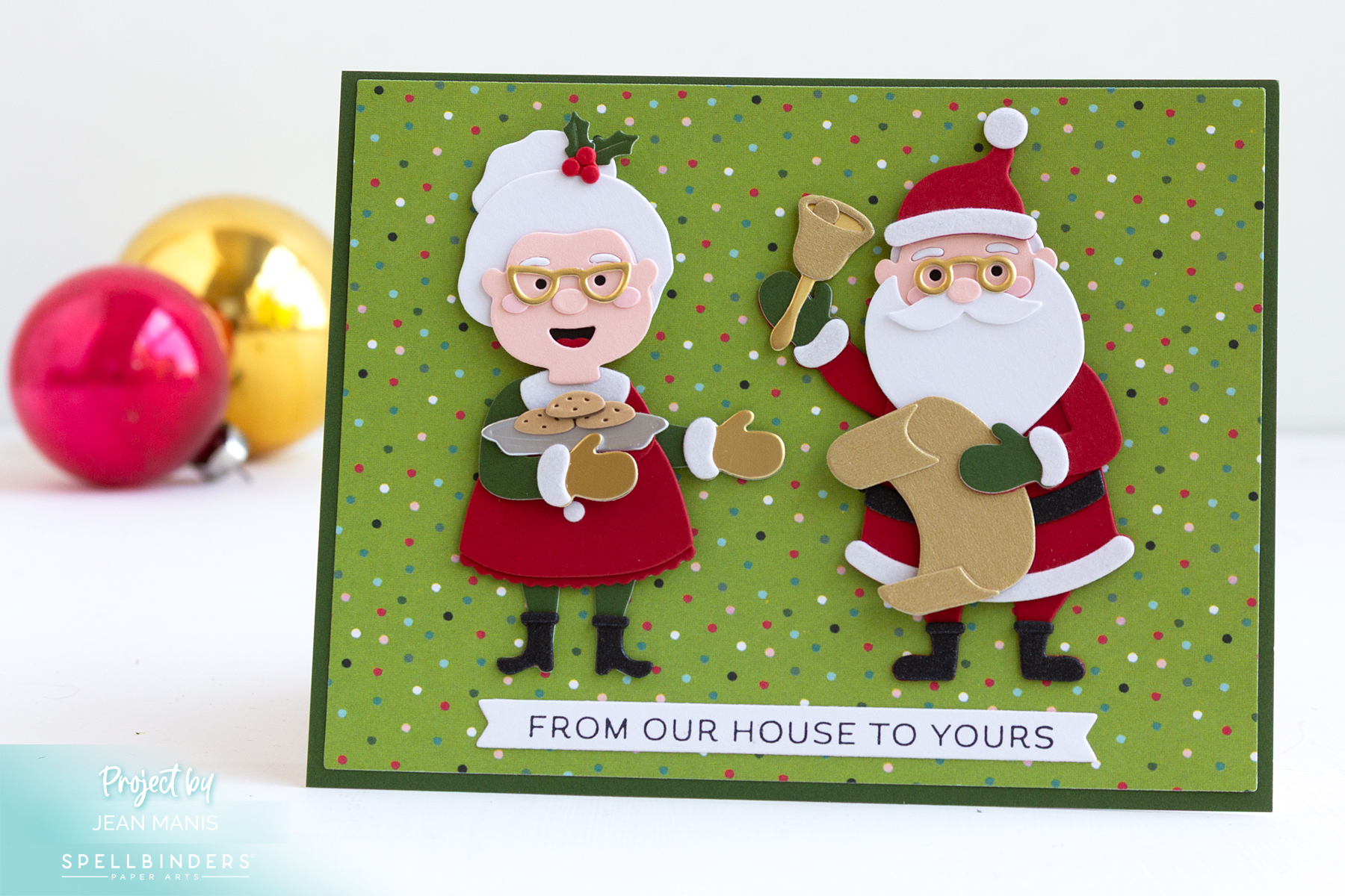 Spellbinders | Santa and Mrs. Claus