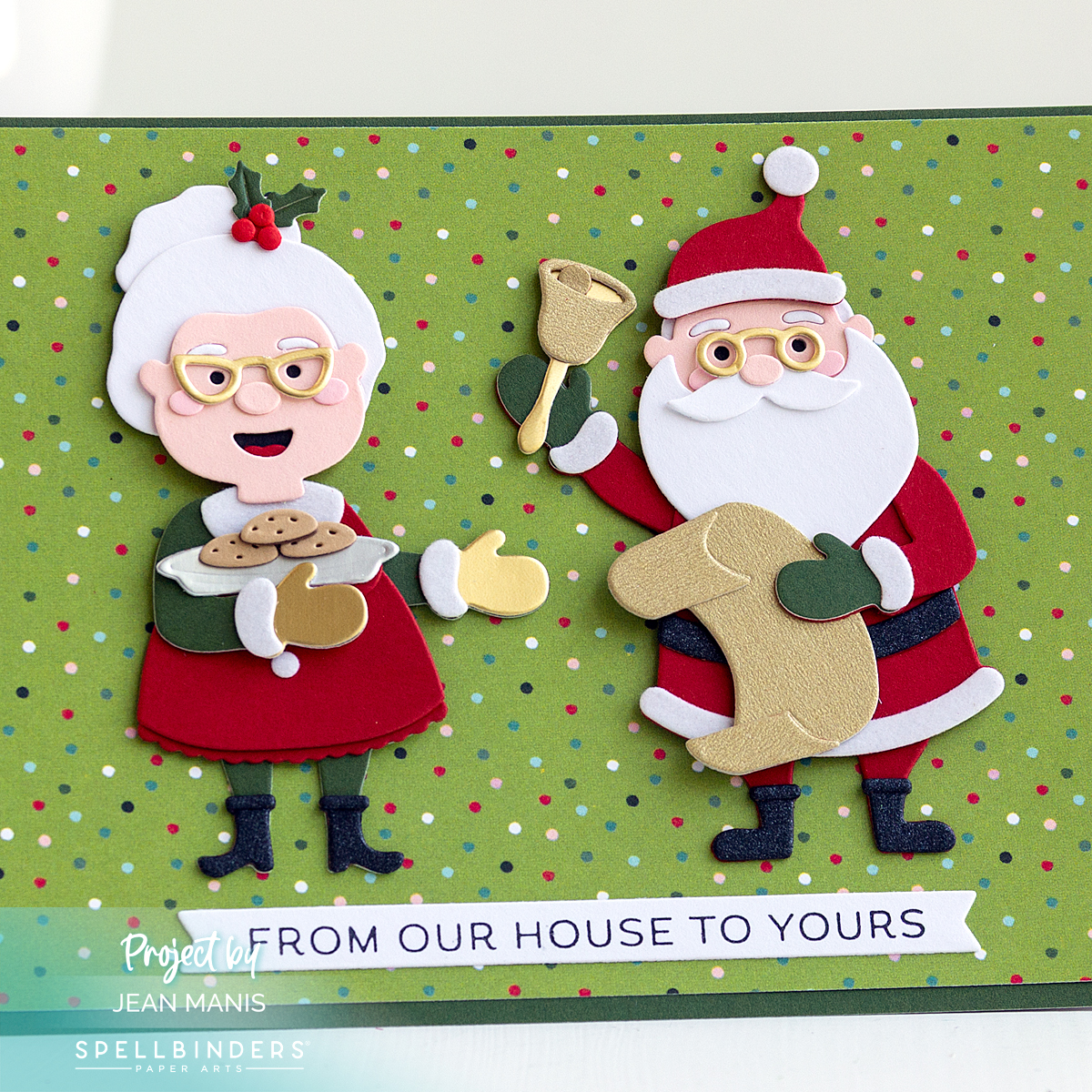 Spellbinders | Santa and Mrs. Claus