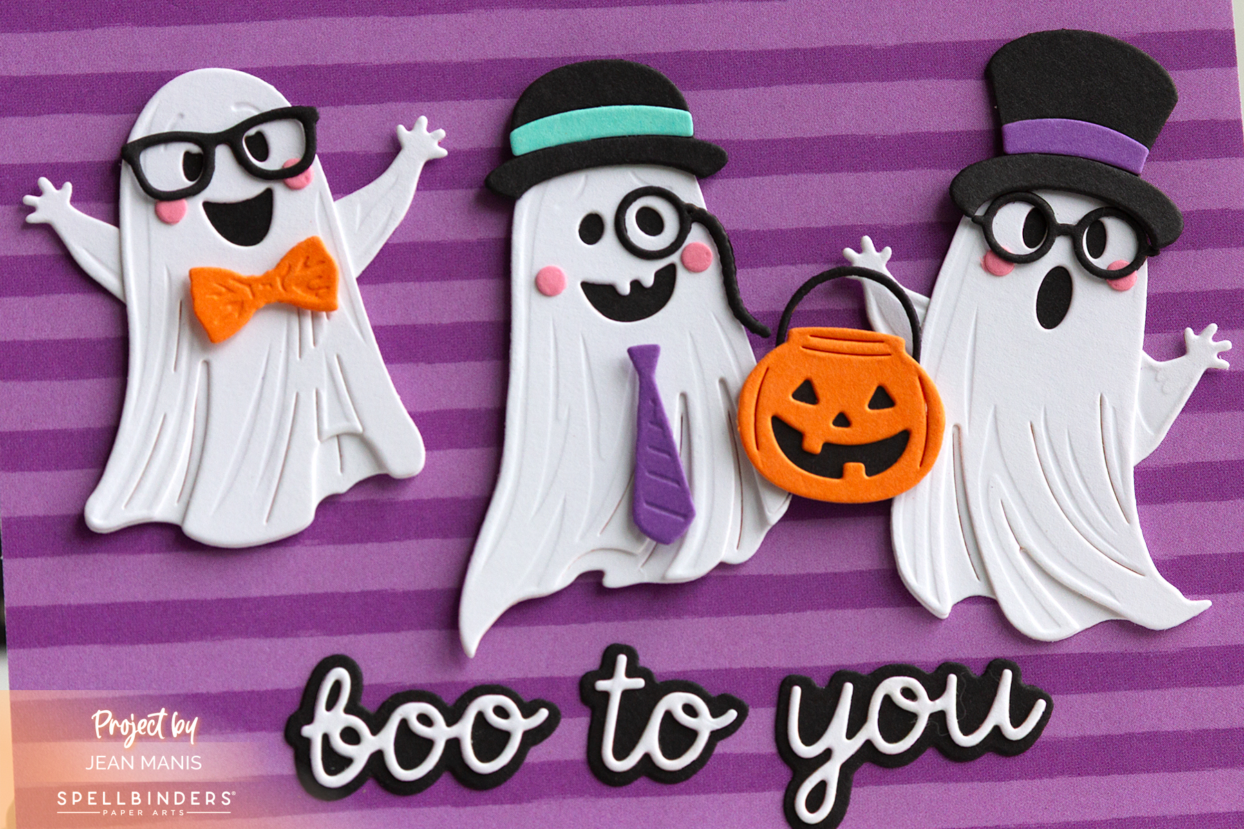 Spellbinders | Boo Crew Halloween Card