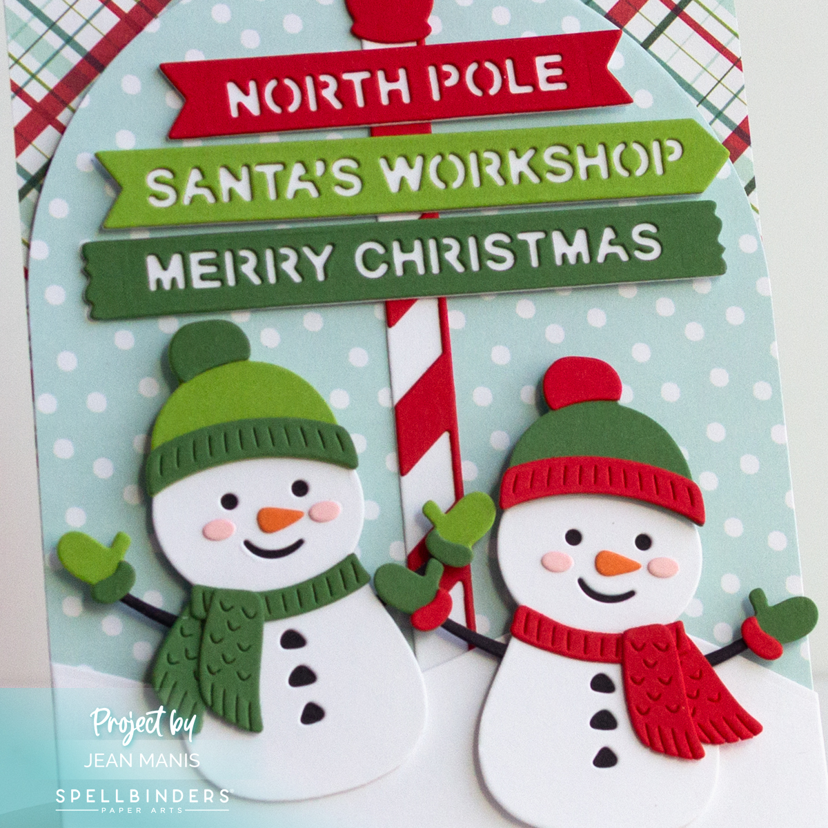 Spellbinders | Snowmen at the North Pole