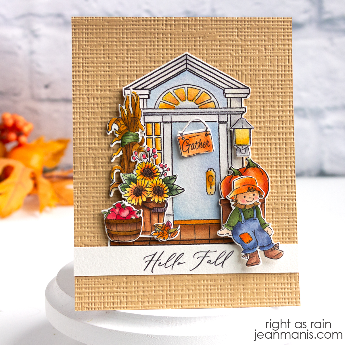 Art Impressions | Happy Harvest Front Porch