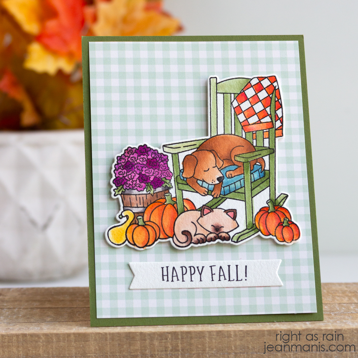 Newton’s Nook | Cozy Fall Porch