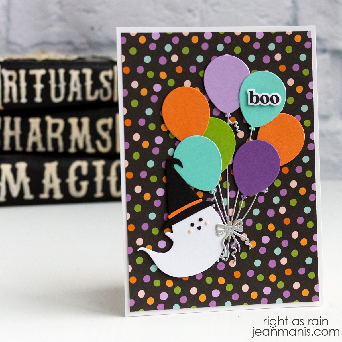 Hero Arts | Playful Ghost Birthday Card