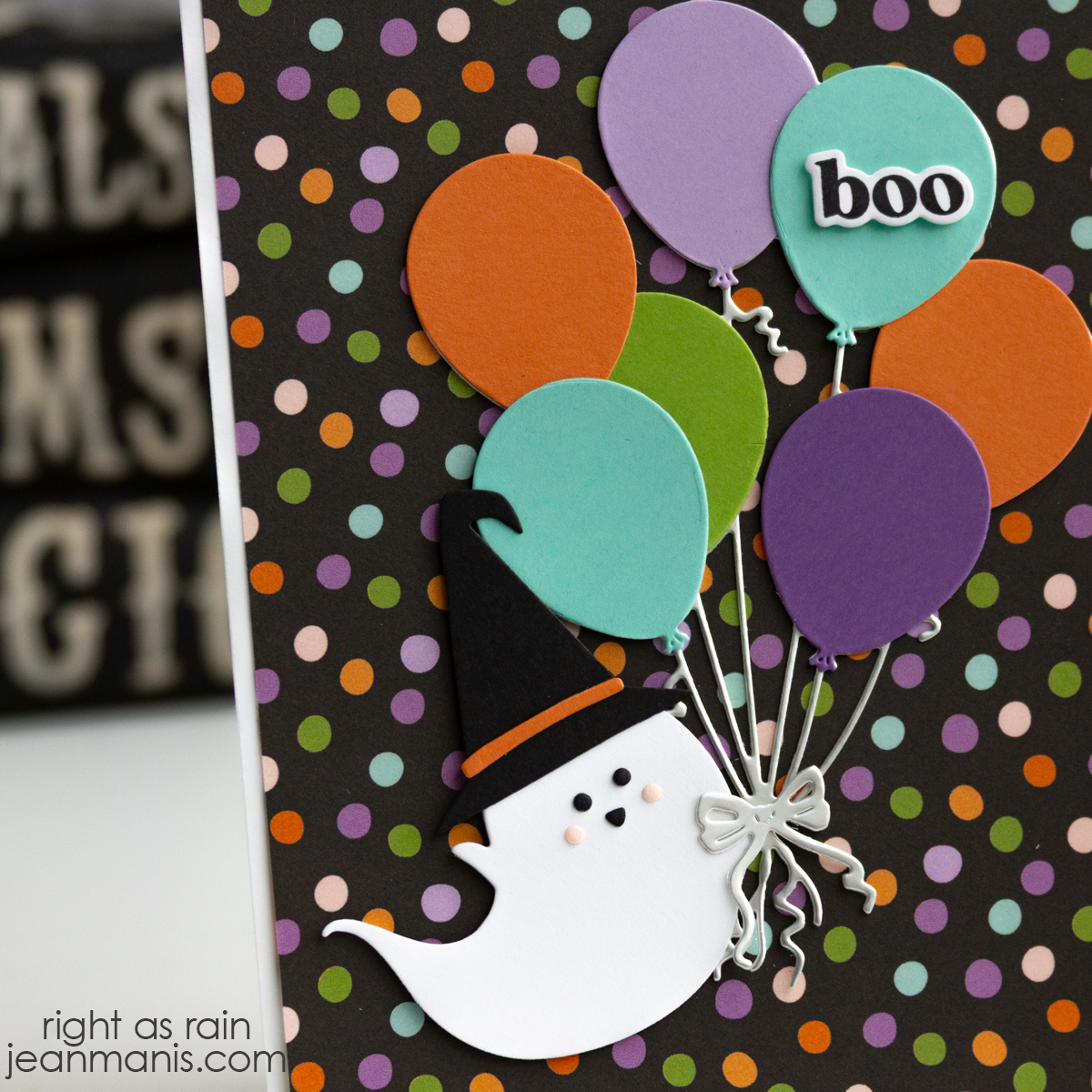 Hero Arts | Playful Ghost Birthday Card