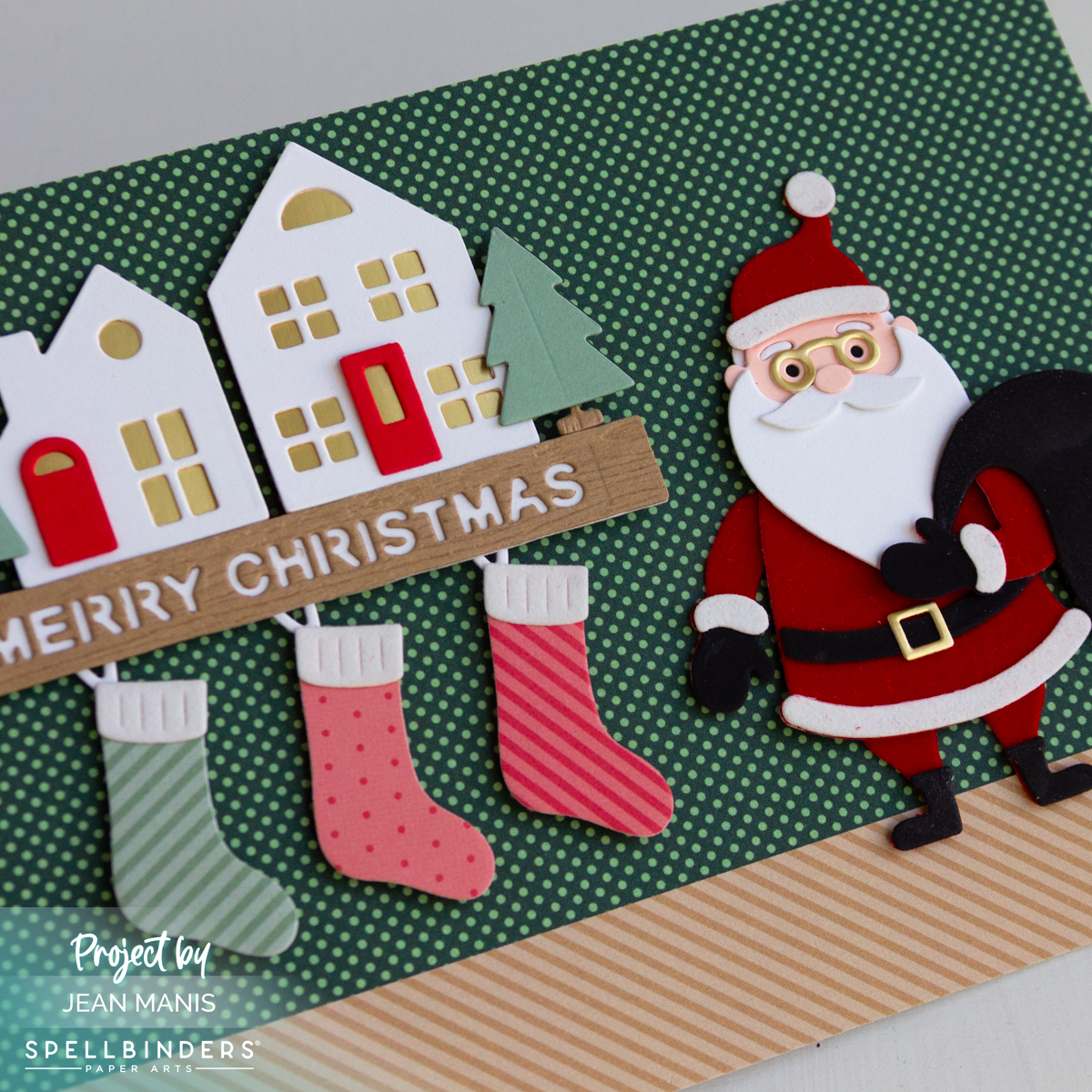 Spellbinders | Santa by the Mantel