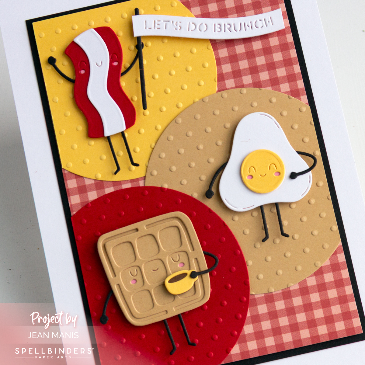 Spellbinders | Brunch-Themed Friendship Card