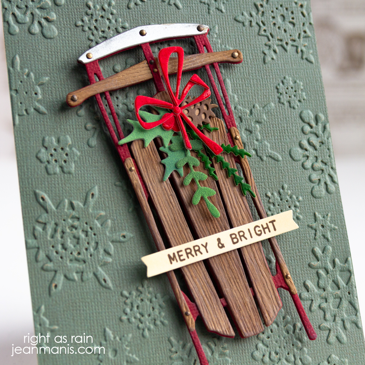 Tim Holtz | Vintage Holiday Card