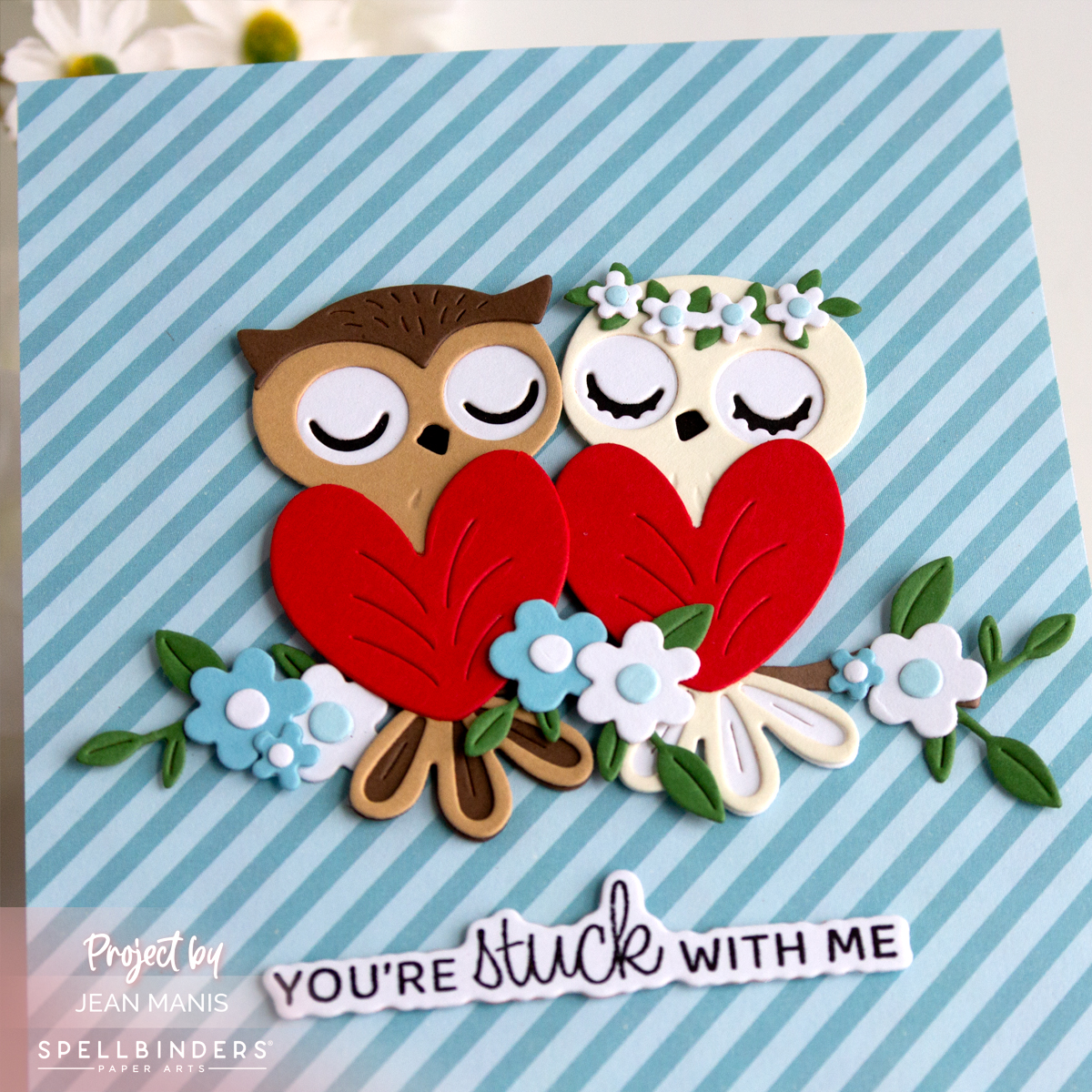 Better Together Owl Valentine Card