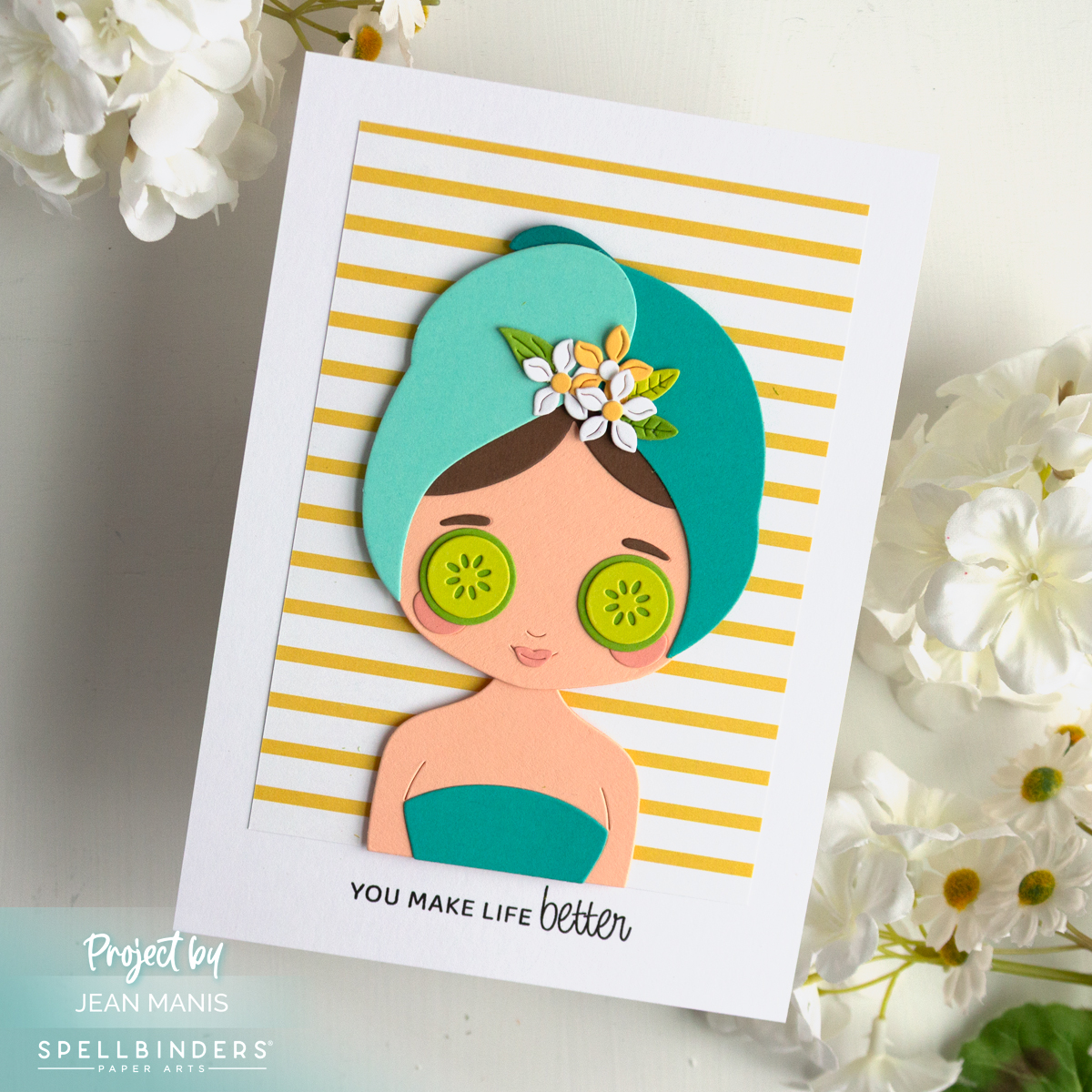 Spellbinders | Spa Day Card