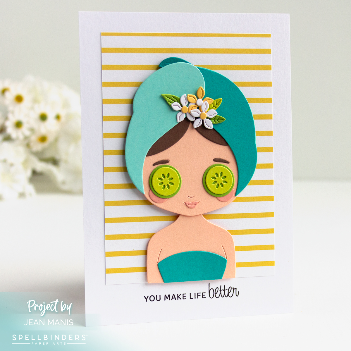 Spellbinders | Spa Day Card