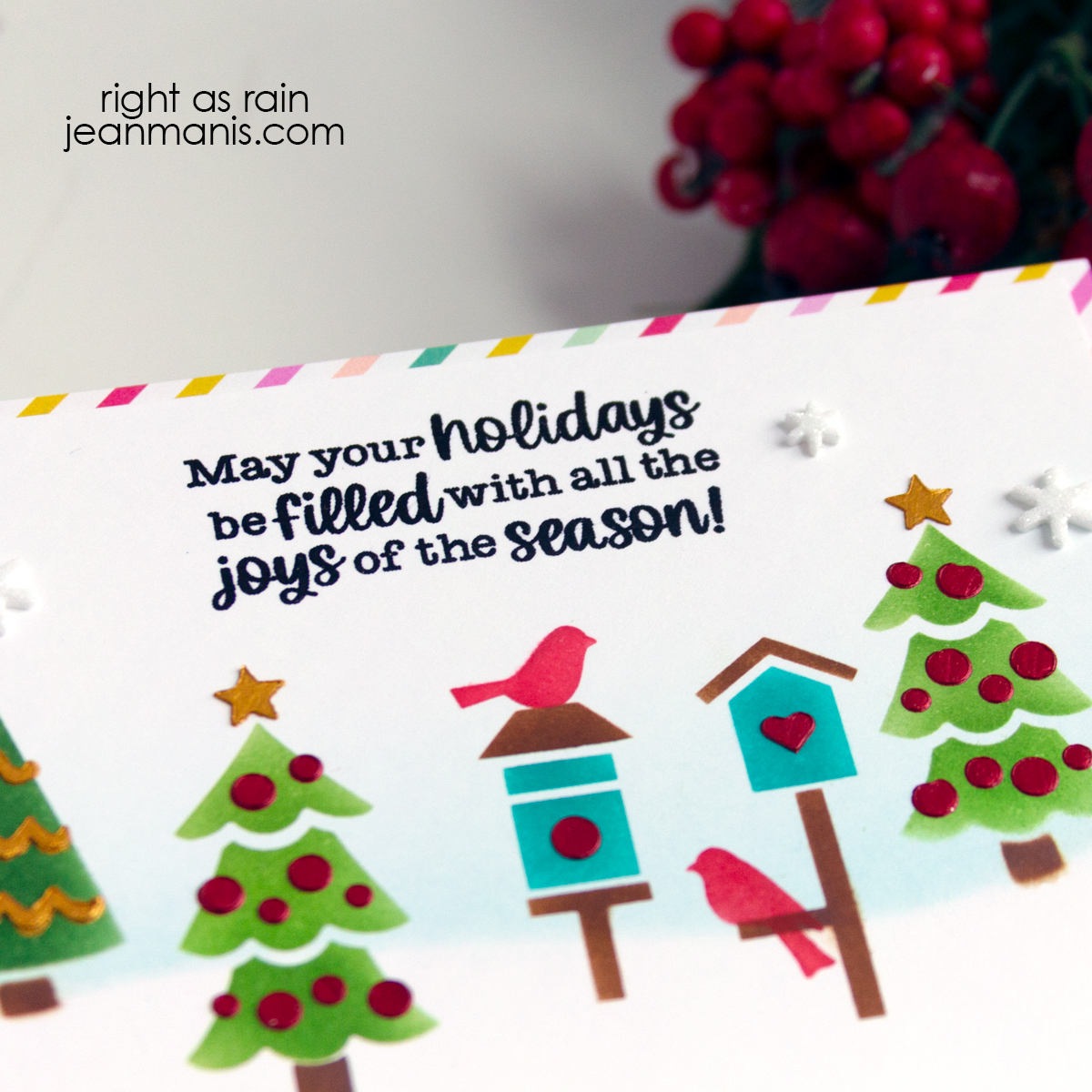 Cozy Christmas Forest | Mix & Match Stencils