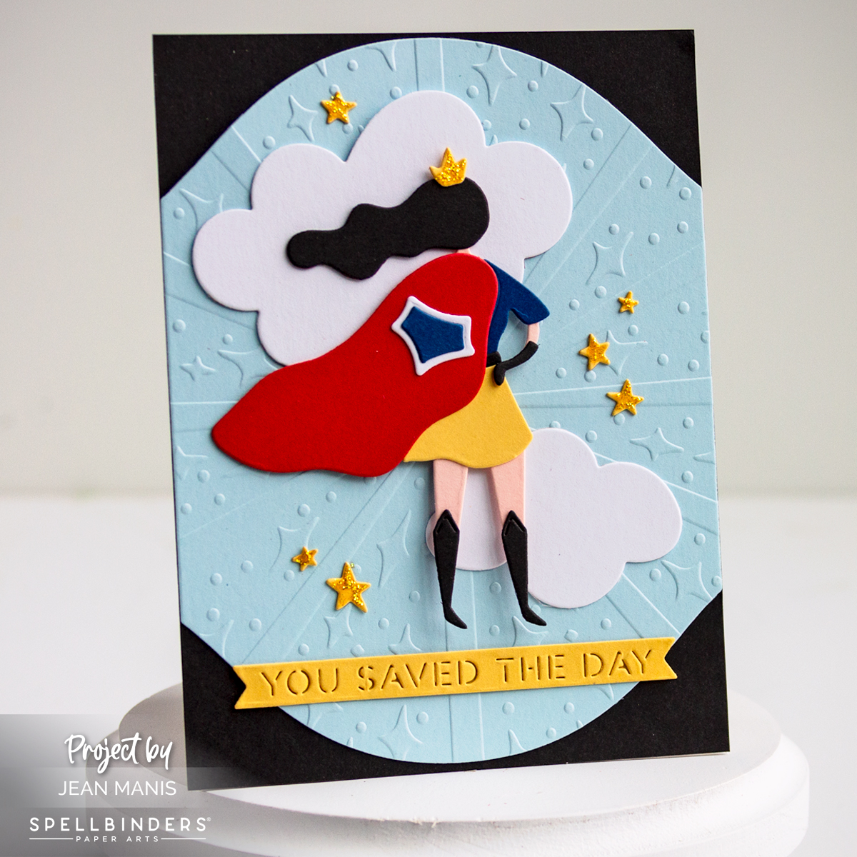 Spellbinders | Superheroine Card