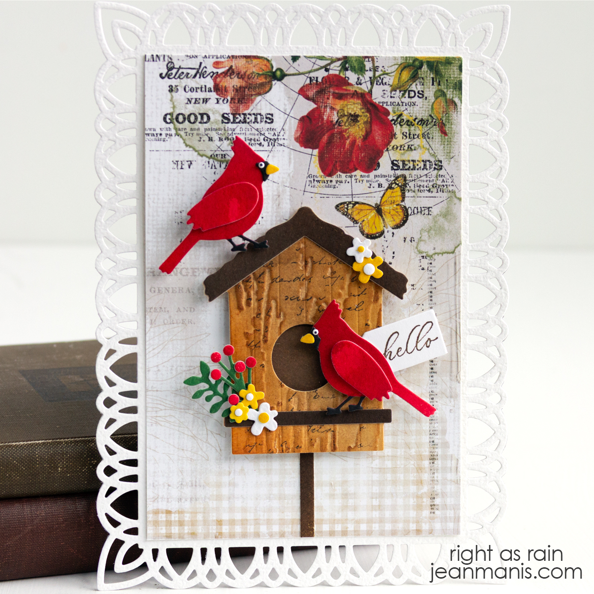 Elizabeth Craft | Charming Birdhouse Scene