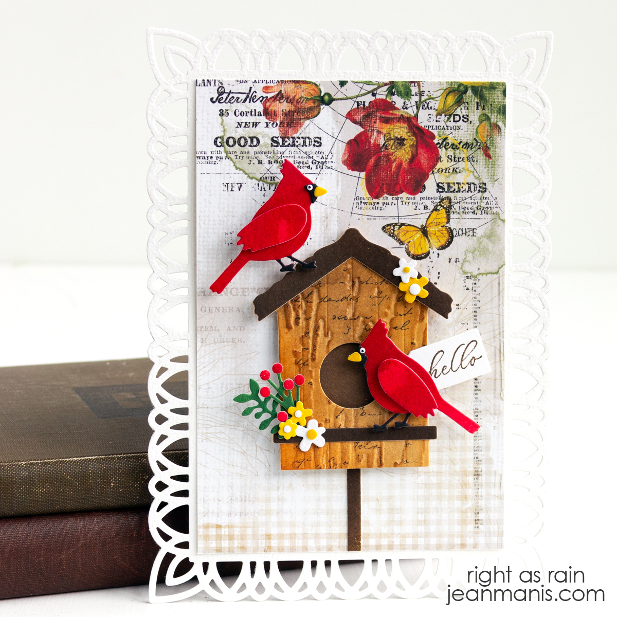 Elizabeth Craft | Charming Birdhouse Scene