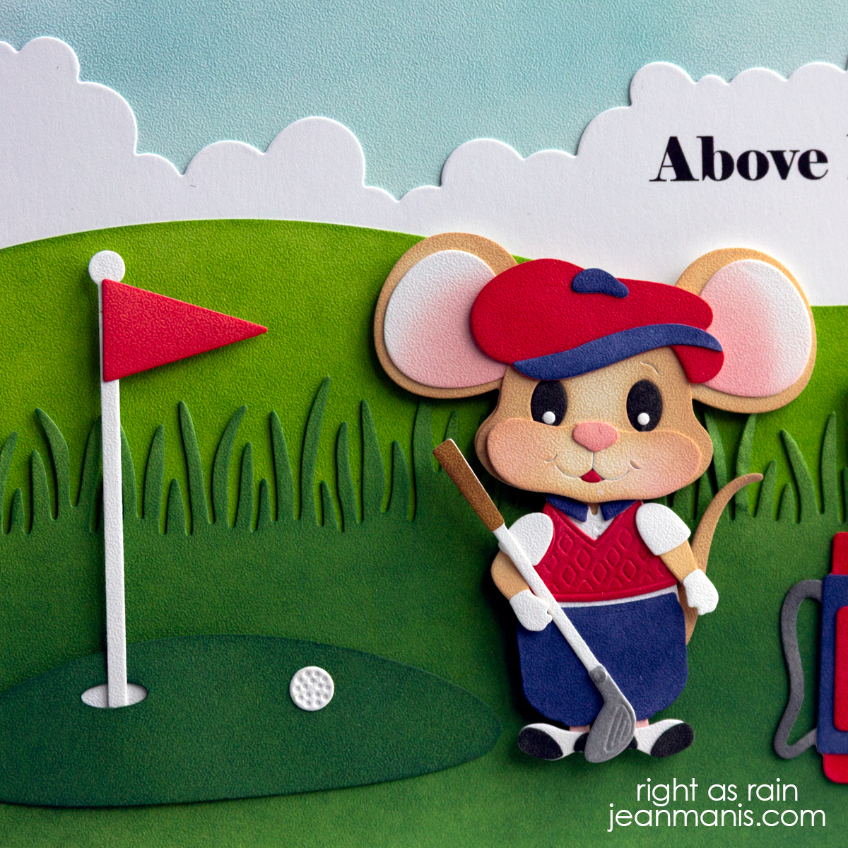 Elizabeth Craft | Little Mouse Golfer