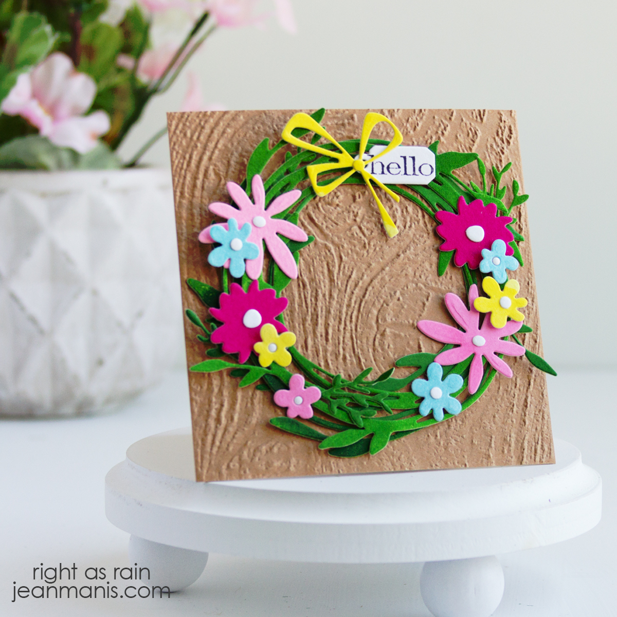 Tim Holtz | Funky Floral Wreath