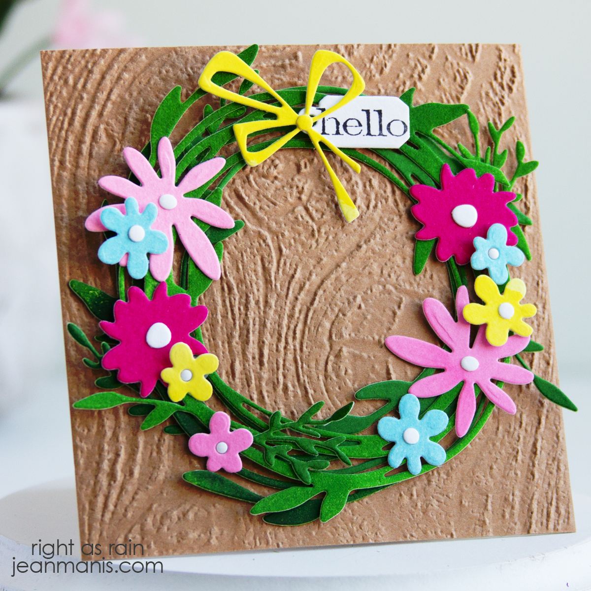 Tim Holtz | Funky Floral Wreath