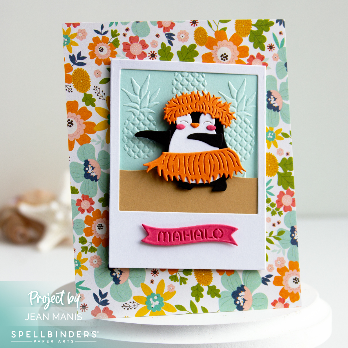 Spellbinders | Mahalo Penguin Card
