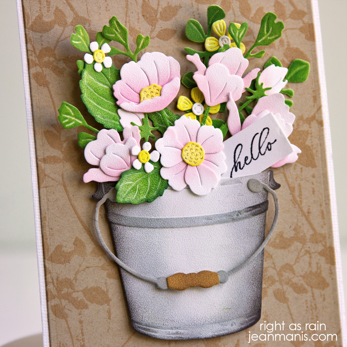 Memory Box | Garden Pail Bouquet