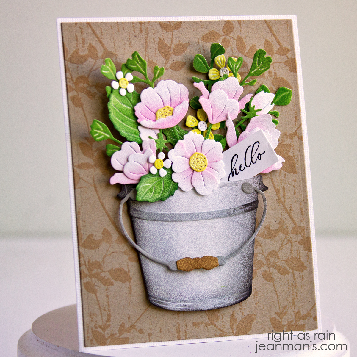Memory Box | Garden Pail Bouquet