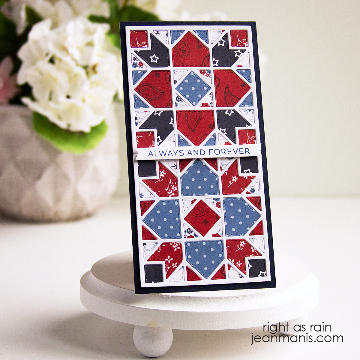 Spellbinders | Americana Quilt Card