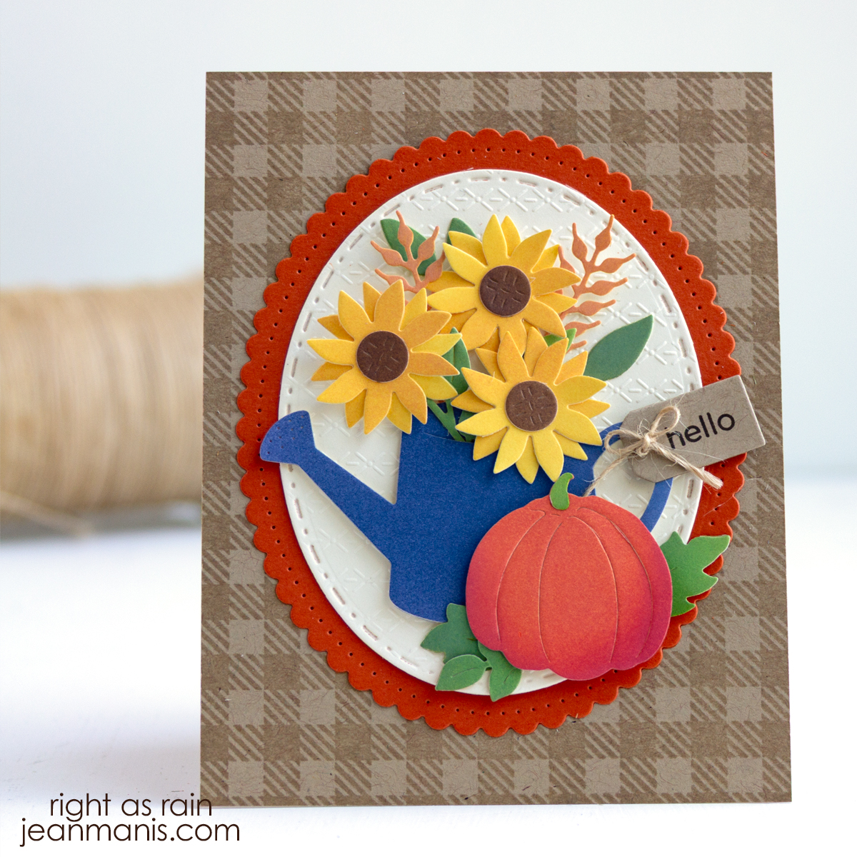 Fall Card Made with What I Already Have
