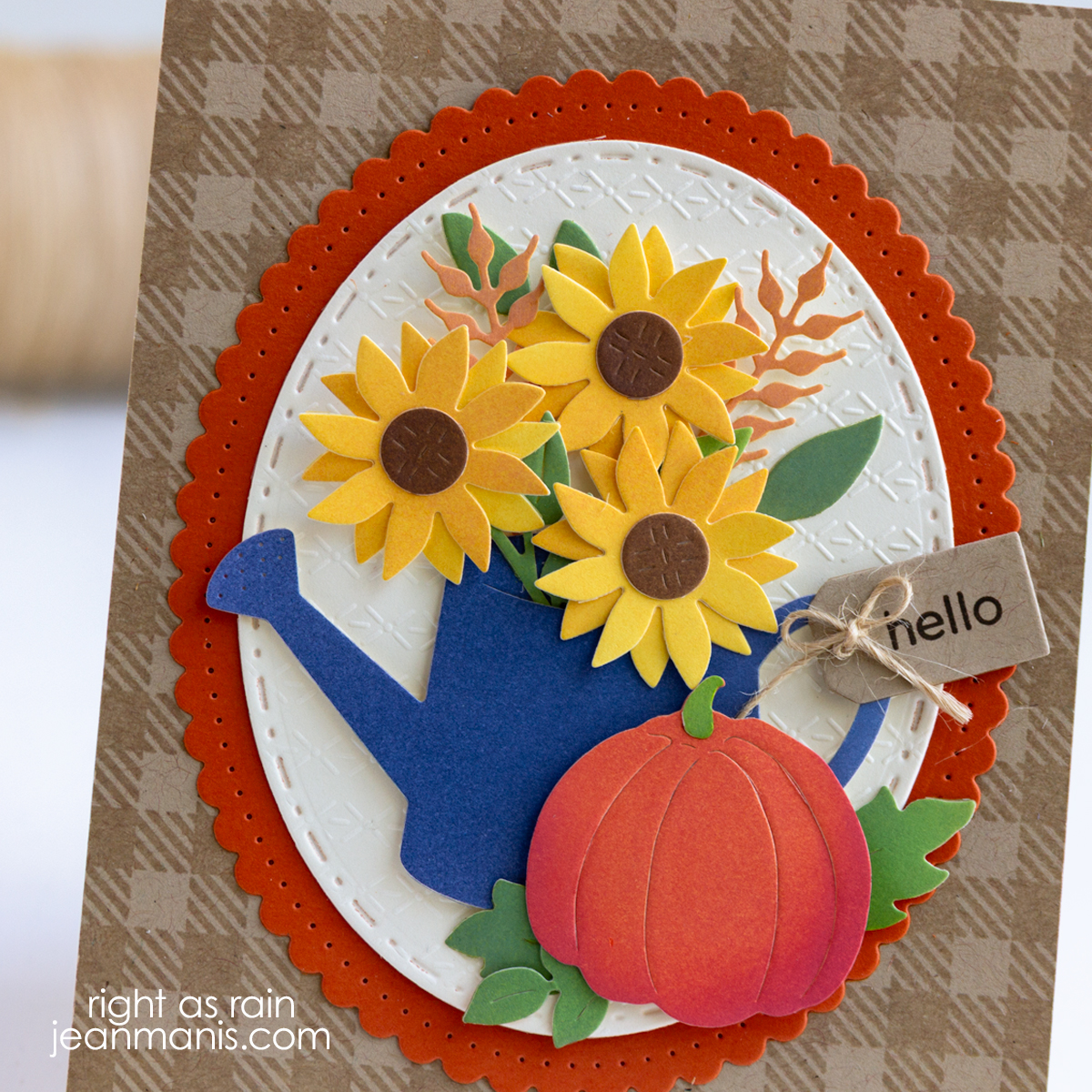 Fall Card Made with What I Already Have