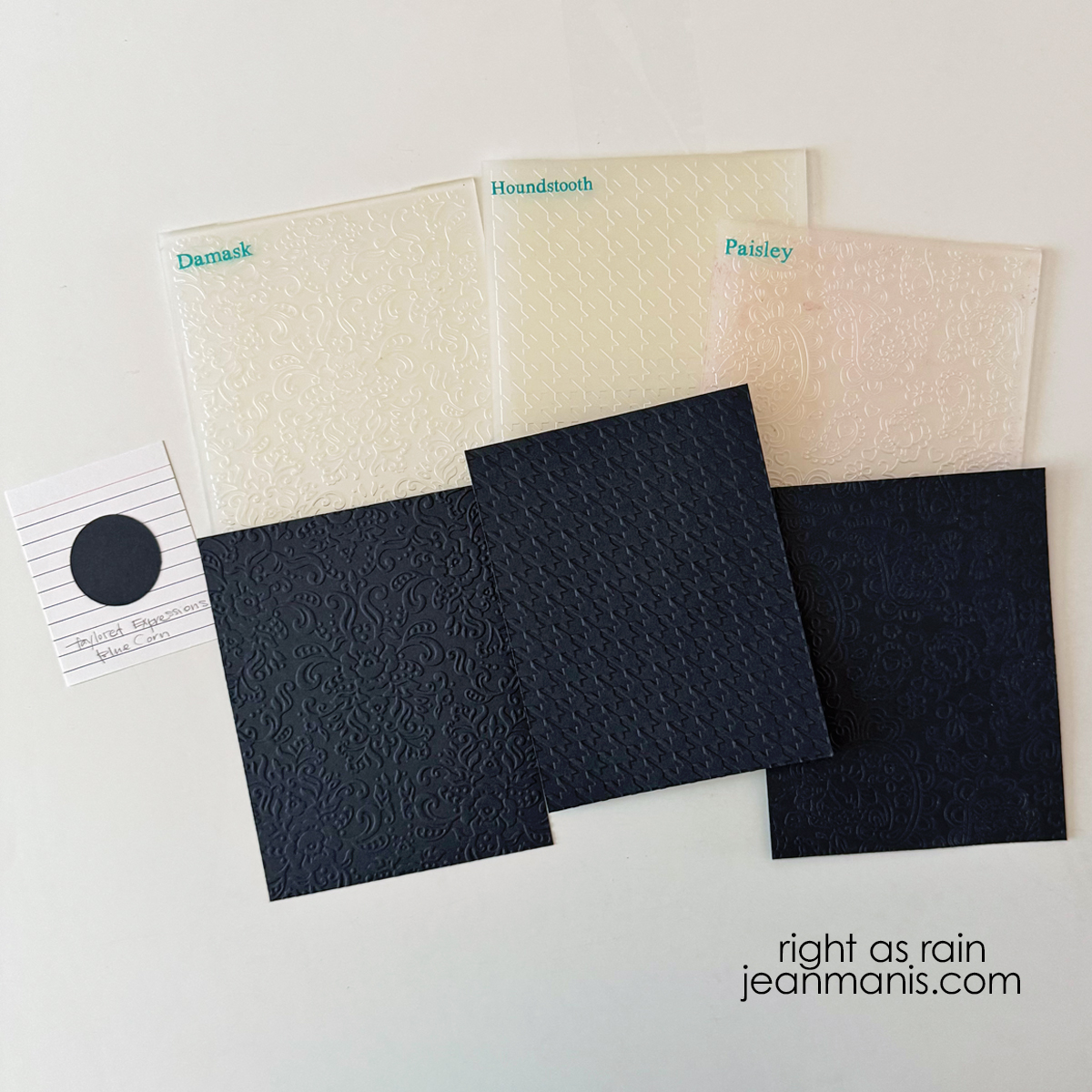 My Embossing Folders Needed a System