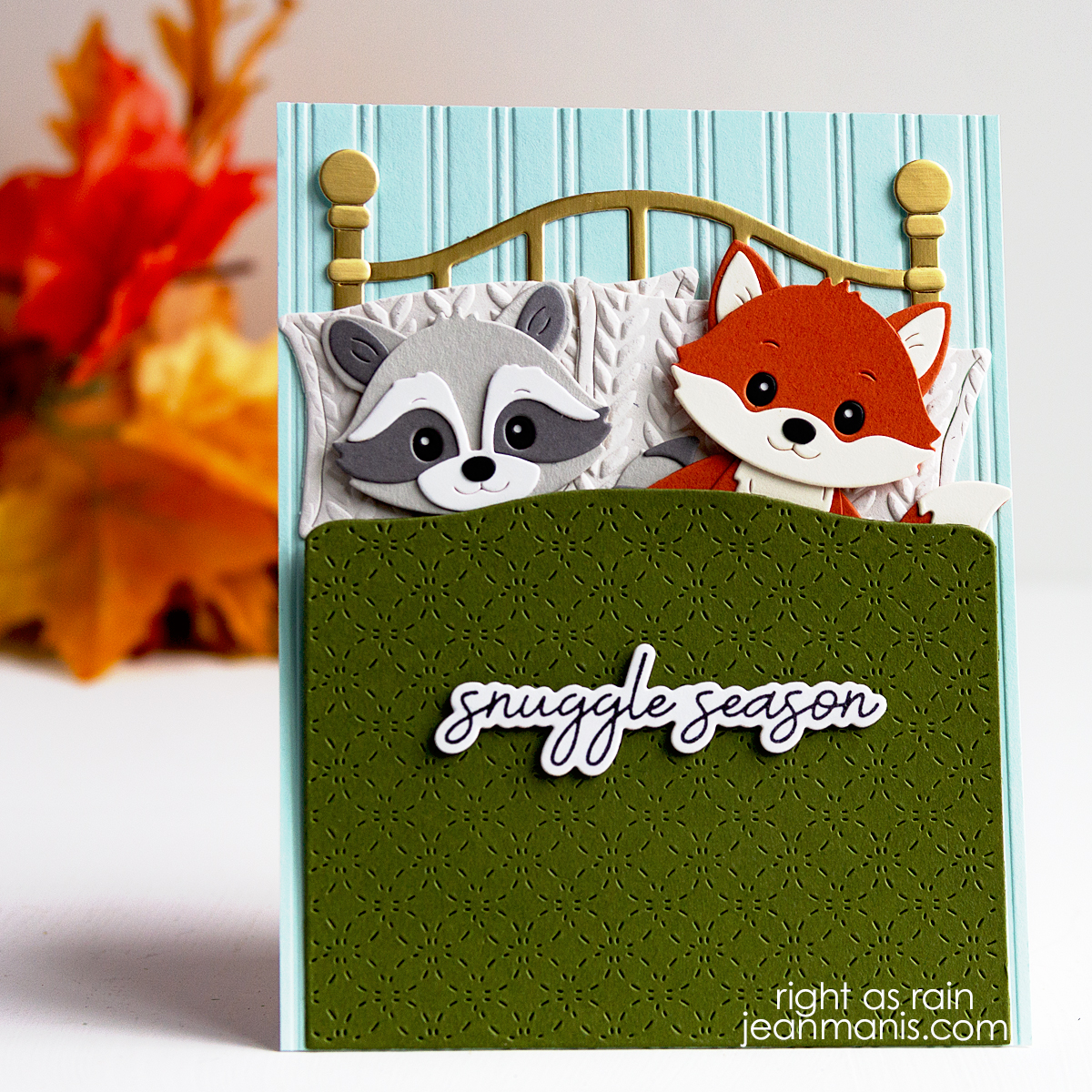 A Cozy Fall Card Reimagined