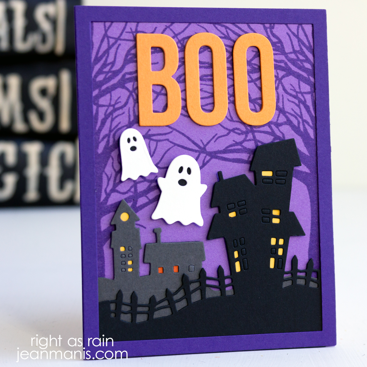 Halloween Cardmaking with Dies I Already Own